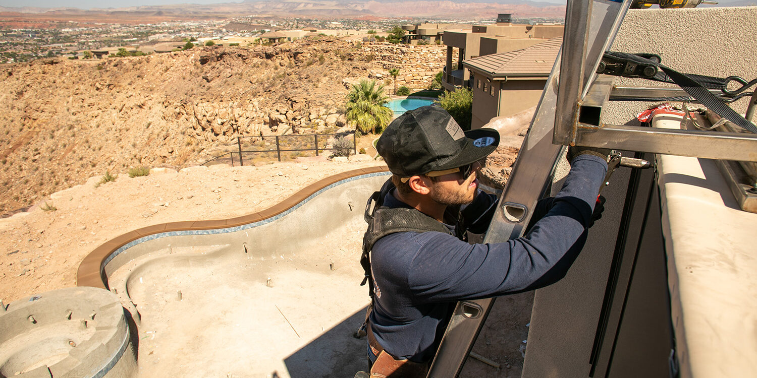 StoneCliff Fascia web Installing fascias in Stone Cliff in St. George, Utah.